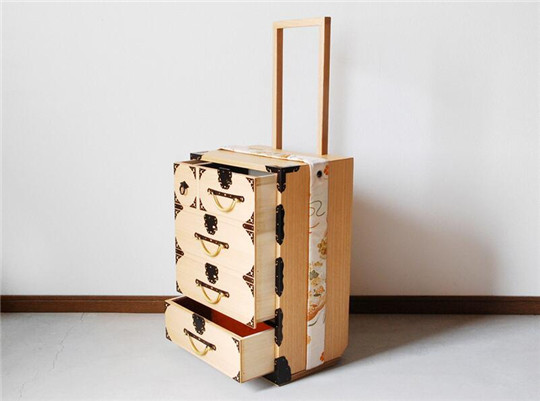 看五斗柜，如何变成fashion的拉杆箱-设计中国