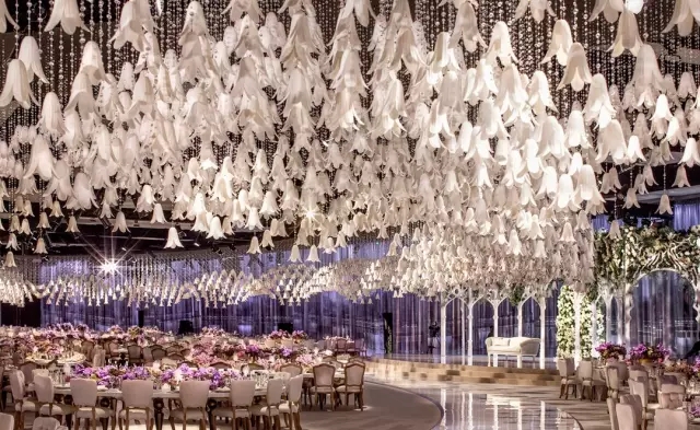 这才是婚礼现场，你看到的都是摆酒席-设计中国