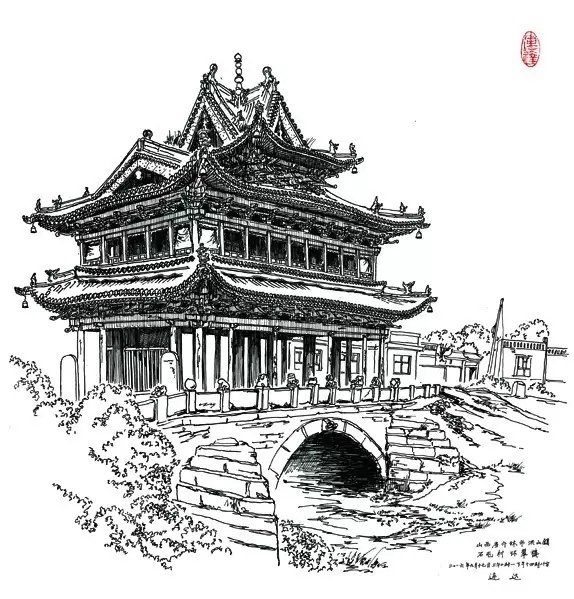 挨打、受冻、被围攻……他用18年走遍山西农村，只为画下快要消失的古建筑-设计中国