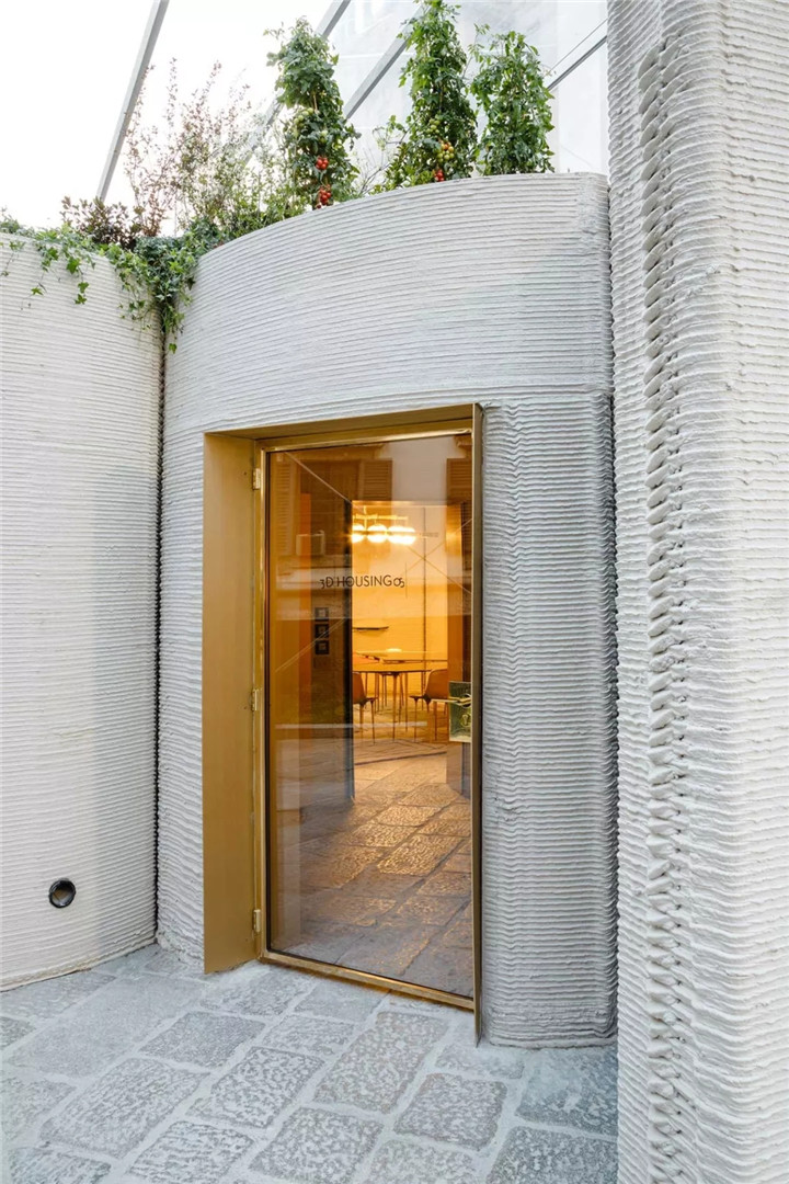用 3D 打印的房子，48 小时内完成 100㎡ 时尚住宅-设计中国
