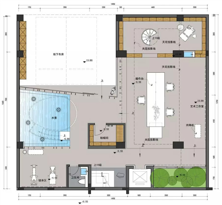 720m²中式别墅，有庭有院，绝美雅致！-设计中国