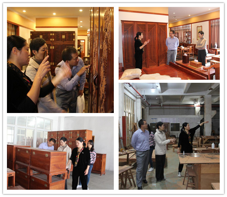 专注产品，务实求真 ——上海家协走访红木家具企业紫尊轩-设计中国